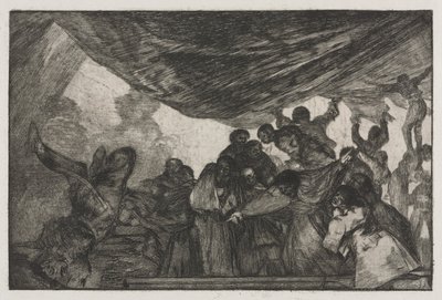 ことわざ：クリアフォリー、1864。 作： Francisco de Goya