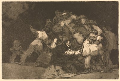 ことわざ：1864年、フォリー将軍。 作： Francisco de Goya