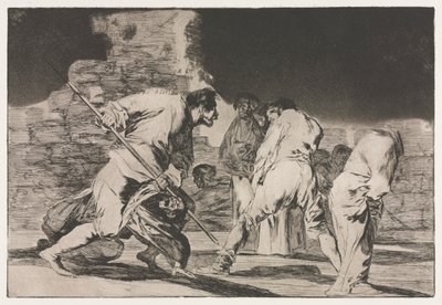 ことわざ：怒りの愚かさ 作： Francisco de Goya