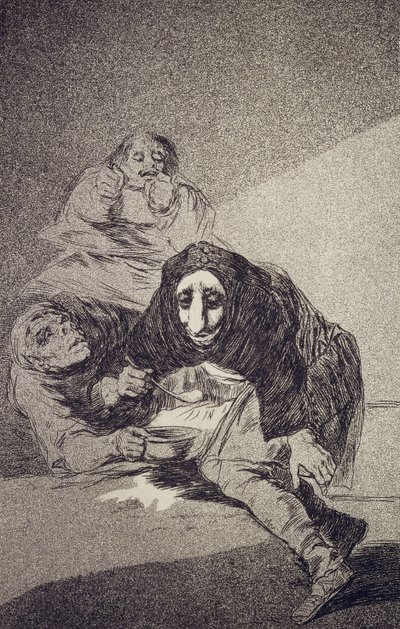 恥ずべき1カプリチョNo 54 作： Francisco de Goya