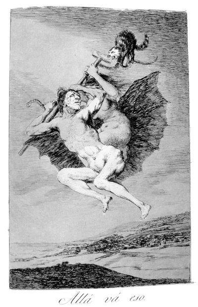 さあ、1799 作： Francisco de Goya