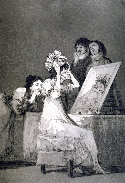 死ぬまで1799 作： Francisco de Goya