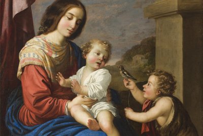 聖ヨハネとマドンナと子供、1658年（873219の詳細） 作： Francisco de Zurbaran