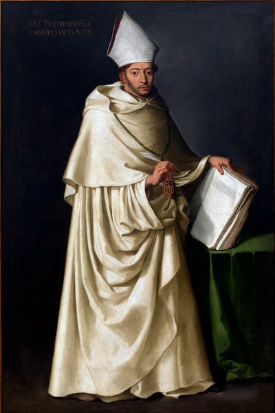 ペドロ・デ・オーナ（1570-1643） by ズルバラン、フランシスコ、デ（1598-1664）。油彩・キャンバス、サイズ：207x136、1630年頃、セビリア市庁舎 作： Francisco de Zurbaran