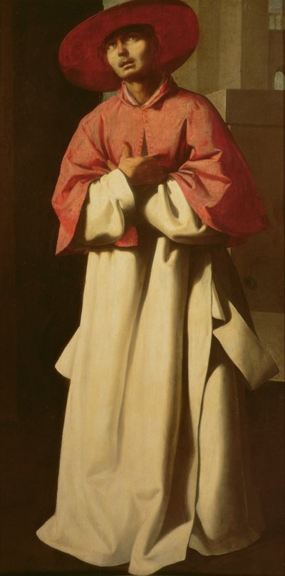 祝福されたニコラアルベルガティの肖像 作： Francisco de Zurbaran