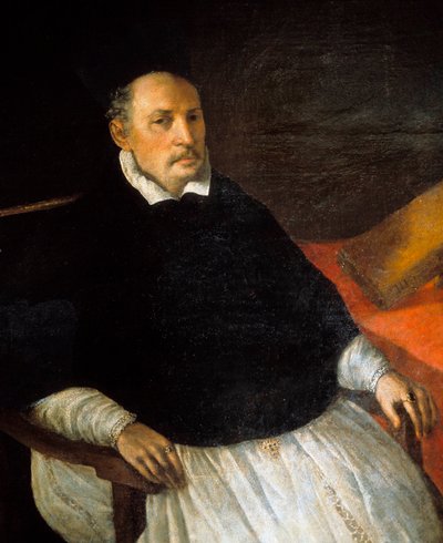 スペインのドミニカ修道士・奉行であったディエゴ・デサ（1443-1523）の肖像画 作： Francisco de Zurbaran