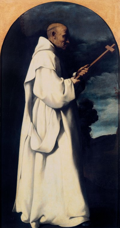 セント・ブルーノ 作： Francisco de Zurbaran