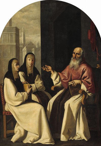 聖ヒエロニムスと聖パウラと聖ユストキウム c. 16401650 作： Francisco de Zurbaran