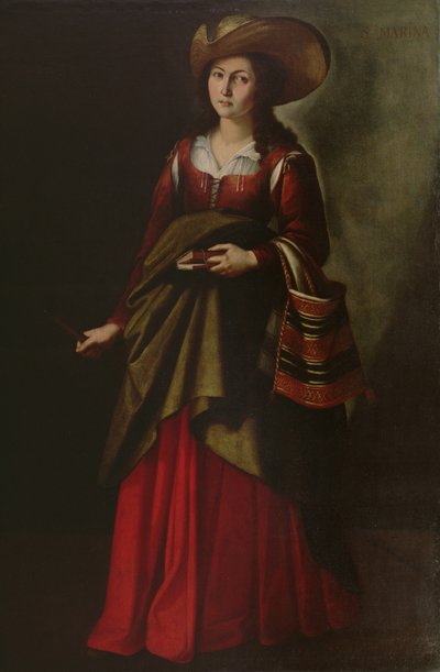 聖マリン 作： Francisco de Zurbaran