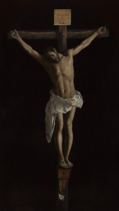 磔刑 作： Francisco de Zurbaran