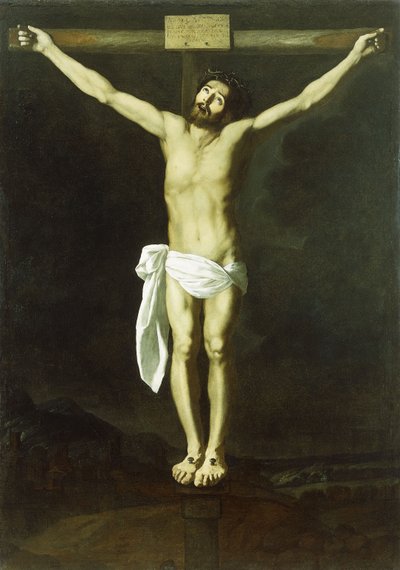 はりつけ 作： Francisco de Zurbaran