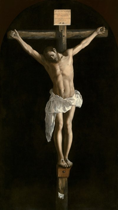 はりつけ、1627年。 作： Francisco de Zurbaran