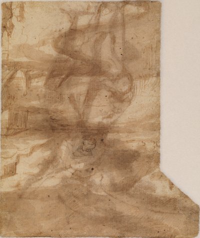 風景の断片、17世紀 作： Francisco the Younger Herrera