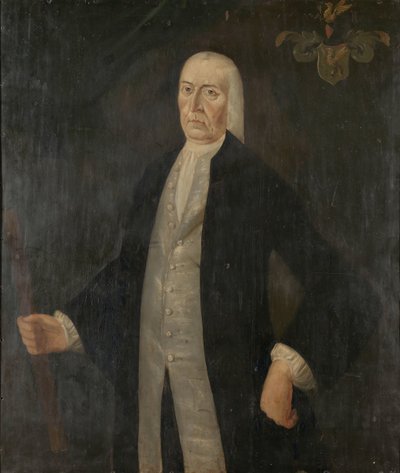 オランダ東インド会社総督ジェレミアス・ファン・リームスダイクの肖像 作： Franciscus Josephus Fricot (attributed to)