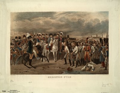 ウルムの降伏 作： Francisque Martin François Grenier de Saint Martin