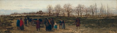 Funeral de um mendigo na Alemanha 作： Franciszek Streitt