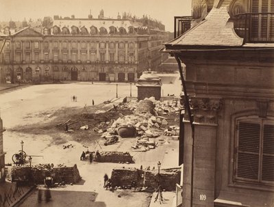 ヴァンドーム コラム、1871 年。 作： Franck