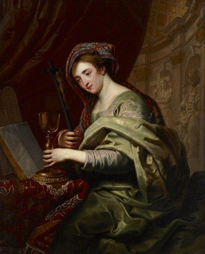 信仰、1675-1700年頃 作： Franco Flemish School