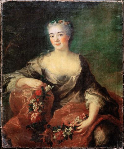 マリー・ペリシエ（オペラ歌手）... 作： Francois-Hubert Drouais