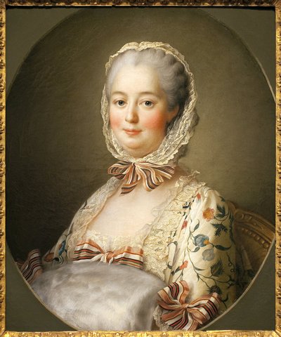 ポンパドゥール侯爵夫人の肖像（ジャンヌ・アントワネット・ポワソン 作： Francois Hubert Drouais