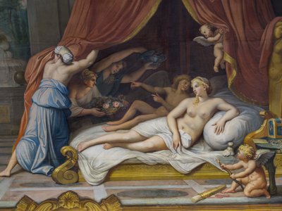 ジュピターとセメレを表現した「風のアレゴリー 作： Francois Perrier