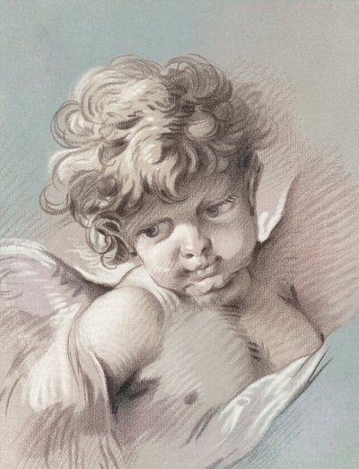 プットまたはケルブ。 作： Francois (after) Boucher