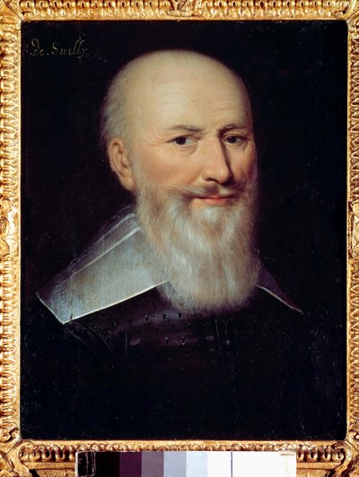 マクシミリアン・ド・ベスーン（1560-1641）の肖像 サリー公爵ロズニー男爵 匿名の絵画（おそらくフランソワ・ケネル 作： Francois (attr.to) Quesnel