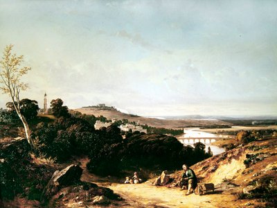 サンクラウドとデモステーンのランタン、1837 作： Francois Antoine Leon Fleury