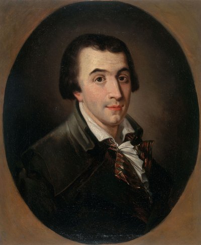 ジャック＝ピエール・ブリソ・ド・ウォーヴィル 1754-1793年の肖像、1790年頃。 作： Francois Bonneville