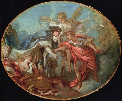 エクス・ラ・シャペルの平和のアレゴリー 作： François Boucher