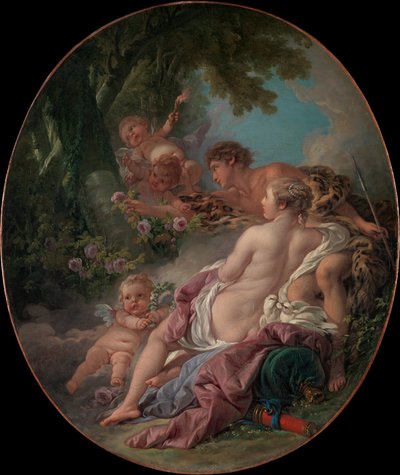 アンジェリカとメドーロ 作： François Boucher