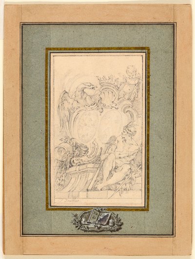 バロン・ド・ティエール、クロザの鎧のブックプレート 作： François Boucher