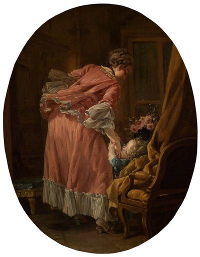 歪んだ子供 作： François Boucher