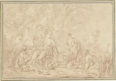 モーセの発見 作： François Boucher