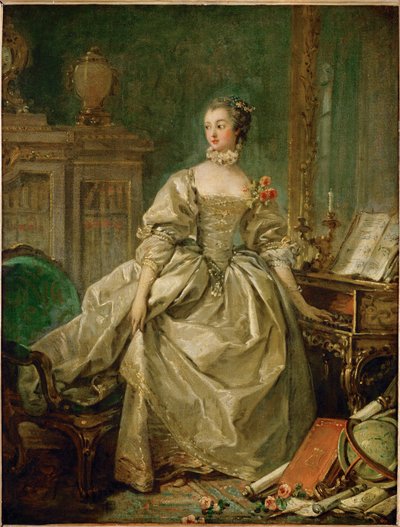 ポンパドゥール夫人 ... 作： François Boucher