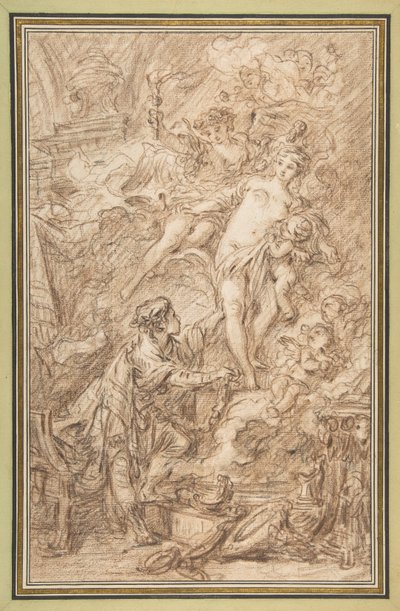 ピグマリオンとガラテア 作： François Boucher