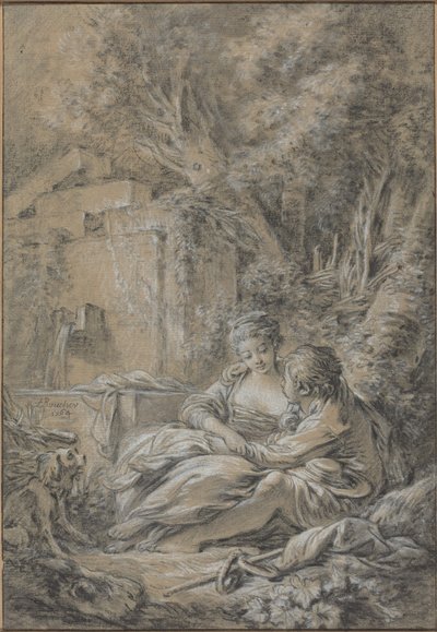 二人きりの時間 作： François Boucher