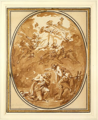 キリストの洗礼 作： François Boucher