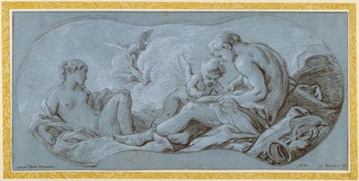 キューピッドの教育 作： François Boucher