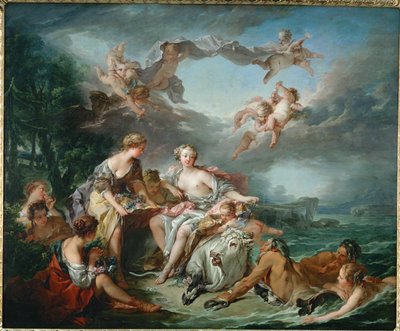 ヨーロッパのレイプ... 作： François Boucher