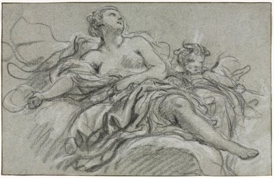 ヴィーナスとキューピッド 作： François Boucher
