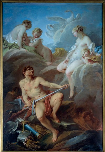 ヴィーナスがヴァルカンにイーニーのための武器を頼む 絵画 フランソワ・ブーシェ（1703-1770） 1732年 日2,52x1,75 m 作： François Boucher