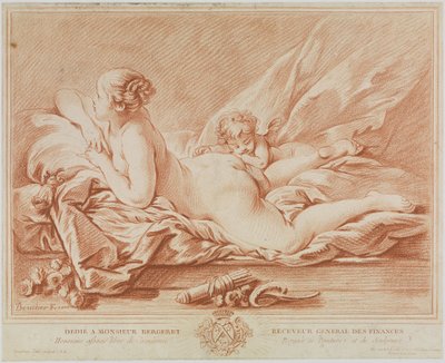 ヴィーナスとキューピッド 作： François Boucher