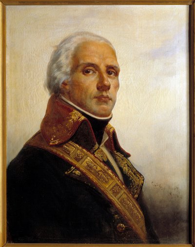 ジョセフ・クリストフ・コキーユ・デュゴミエ（1736-1794）の肖像 フランソワ・ブショ（1800-1842）の絵画 1836年 日0,72 x 0,55 m 作： Francois Bouchot