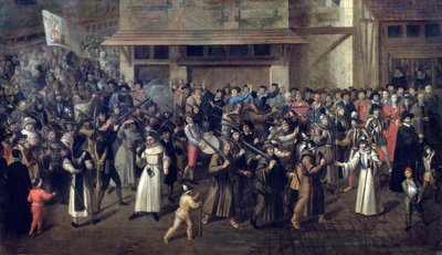 ホーリーリーグの行列、1590年〜93年 作： Francois Bunel