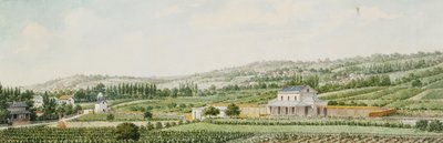 パリ郊外の駅、1846年 作： Francois Debret