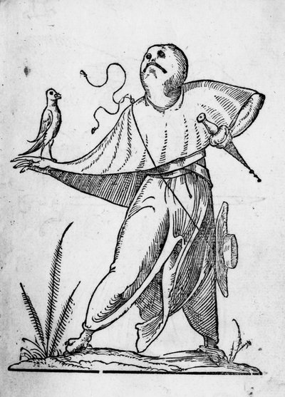 フランソワ・デスプレによる「パンタグルエルのユーモラスな夢」のイラスト、1565年発行 作： Francois Desprez