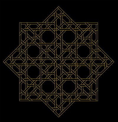 迷路、2016年（紙にスクリーンプリント） 作： Francois Domain