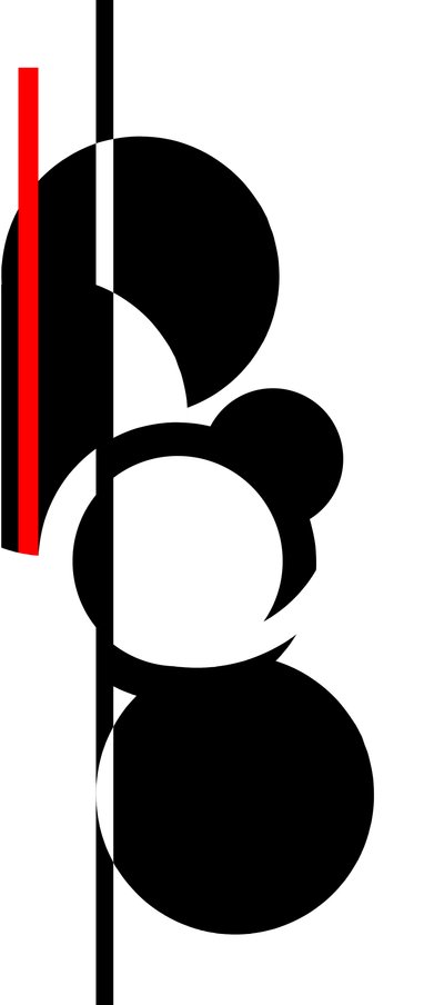 Treble Clef、2016年（スクリーンプリント） 作： Francois Domain