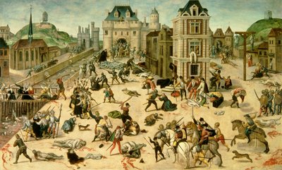 8月24日のサン・バルテルミーの大虐殺 作： Francois Dubois